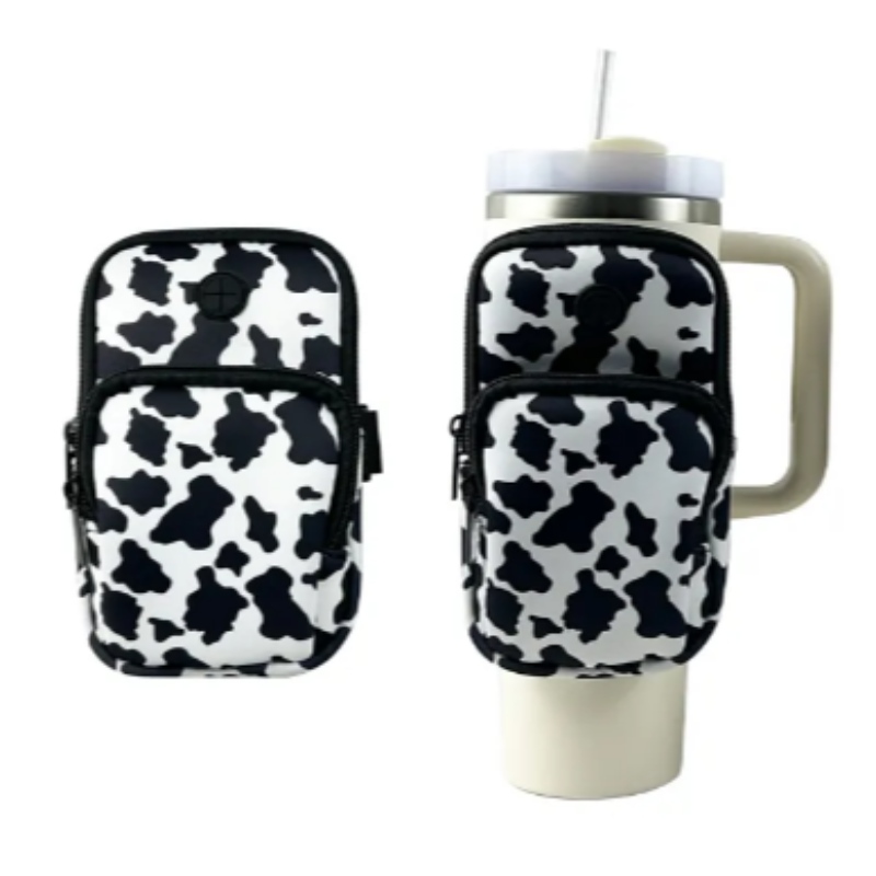 Neopreeni -vesipullopussi 40oz 20oz 30oz, Ladies Gym Fitness -tarvikkeet säädettävällä hihnalla